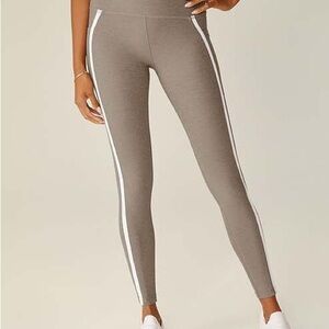 NWT Beyond Yoga Spacedye Gray New Moves High Waisted Midi Legging